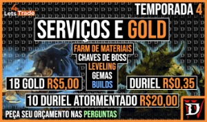  Diablo 4 Gold - Services - Leveling - Temporada 4