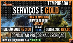  Diablo 4 Gold - Services - Leveling - Temporada 5 - Blizzard