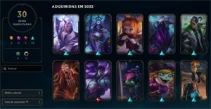 Conta Diamante 4 Smurf - League of Legends LOL
