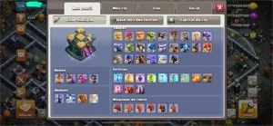 CONTA CV14 FULL COM SKIN LENDÁRIA E PAISAGEM, MUITO BARATA! - Clash of Clans