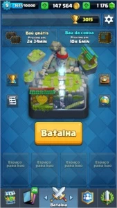 Conta Clash Royale Lvl 9 + 3 Lendárias + 150k Ouro 1k Gemas