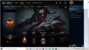 Conta Ouro 1 + skin Oriana Vitoriosa,Temmo Esqueadão Omega - League of Legends LOL