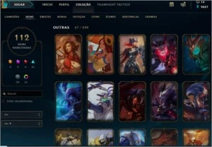 Conta LoL Plat 3 Level 178 - League of Legends
