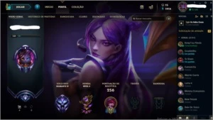 Conta Diamante League of legends LOL