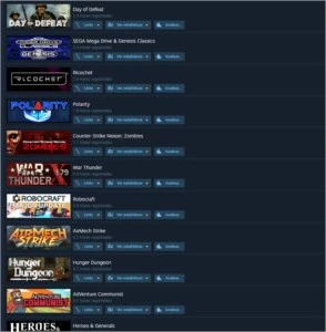 Conta STEAM 86 jogos (50 pagos, 5 Anos) (Ban no pub)