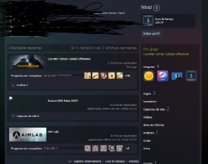 Cs:Go|3 Medalhas|Prime Account|Supremo - Counter Strike