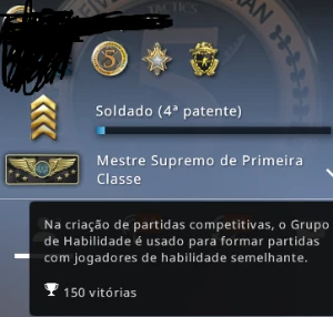 Cs:Go|3 Medalhas|Prime Account|Supremo - Counter Strike