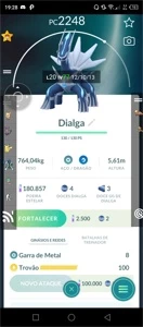 Vendo pokémons lendários