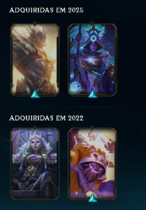 Conta Esmeralda 1 - League of Legends LOL