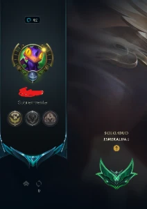 Conta Esmeralda 1 - League of Legends