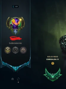 Conta Esmeralda - League of Legends LOL