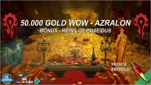 50.000 Gold Wow Azralon E Outros Servidores. + Bônus - Blizzard
