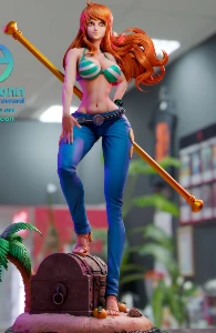 One Piece - Nami 3D STL - Outros