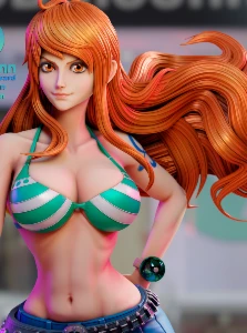 One Piece - Nami 3D STL - Outros