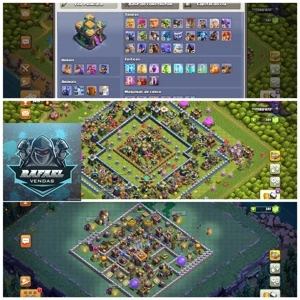 CV14 SEMIFULL BEM UPADA MUITO BARATA! TROCA DE NICK GRATUITA - Clash of Clans