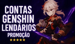 Contas Genshin Impact T5 Escolha o Seu