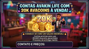 Fake 20K De Avacoins Com Limite 👑