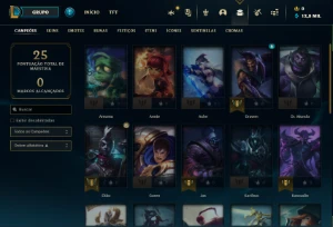 Conta Mestre Lol - League of Legends