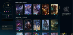 Conta League Of Legends Nfa Com Rp/Eternos Iniciais LOL
