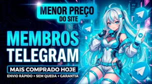 Menor Preco Telegram Membros Grupo Canal Entrega 24H - Redes Sociais