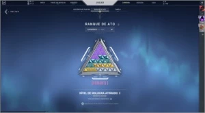 Conta de valorant!!! Diamante 1 ato passado!!!