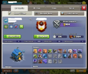 Clash of Clans conta CV12 ( quase full cv11 )