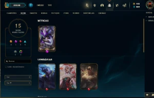 Diamante 1 Skin Prestigio Shaco - League of Legends LOL
