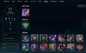 Diamante 1 Skin Prestigio Shaco - League of Legends LOL