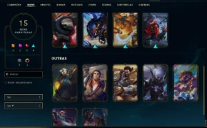 Diamante 1 Skin Prestigio Shaco - League of Legends LOL