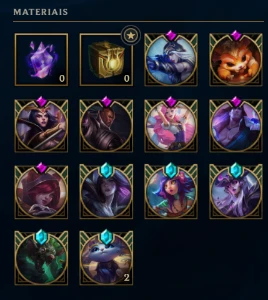 Lvl 1372 | 363 skins | Esmeralda I | 663 ícones | 326 Emotes - League of Legends LOL