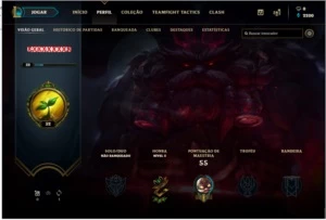 Conta LOL, lvl 32, NO RANK - League of Legends