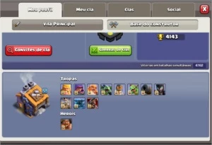Conta CV 13 Full 100% (Construções, Muros e Heróis) - Clash of Clans