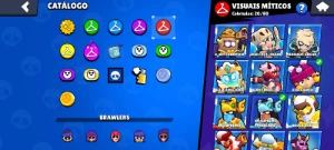 Conta de braw stars + clash royale - Brawl Stars