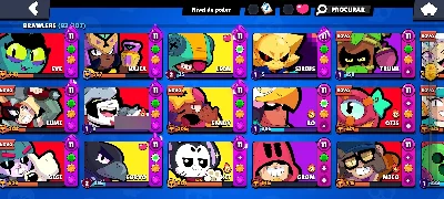 Conta de braw stars + clash royale - Brawl Stars