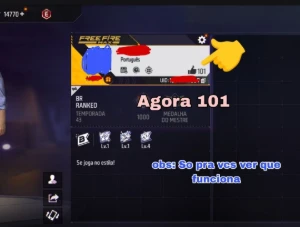 Likes Para Free Fire Via Id Like Curtidas 700 Likes [Promoçã - Outros