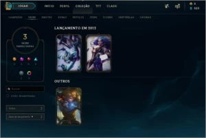 Conta LOL gold II - League of Legends