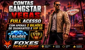 Contas Gangstar Vegas + 2 Bilhões De Diamantes (Full Acesso)