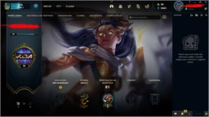 Conta League of Legends Unranked LOL