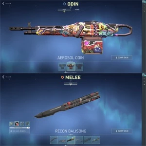 CONTA VALORANT DIAMANTE COM VÁRIAS SKINS