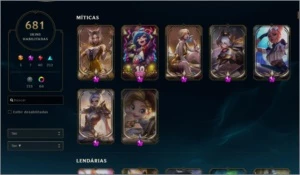 680 SKINS, D2 - League of Legends LOL
