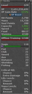 ED 529 ML 110 NA BARRA - Tibia
