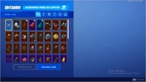 CONTA FORTNITE RARA VARIAS SKINS E DANÇAS