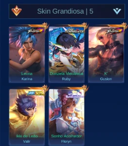 Conta Rara Mobile Legends