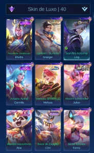 Conta Rara Mobile Legends