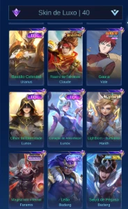 Conta Rara Mobile Legends