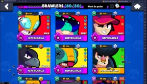 Conta Brawl Stars Rara Gemada Full Acesso