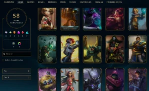 [Entrega Automática] Conta Lol Bronze, 58 Skins, Upada A Mão - League of Legends