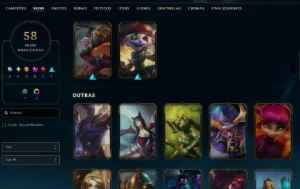 [Entrega Automática] Conta Lol Bronze, 58 Skins, Upada A Mão - League of Legends