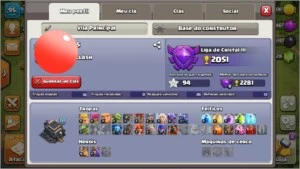 Conta Clash of Clans bem upada cv9