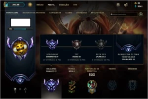 Conta D4 - 140 Campeoes level 266 54 skins - League of Legends LOL